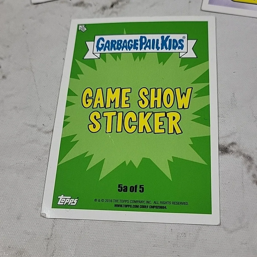 2016 Garbage Pail Kids‎ Topps Lot Of 9 Cards 6 Stickers 15 Total Lot